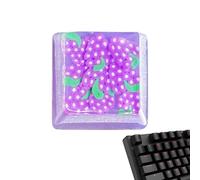 fanelod Teclas de Frutas - Bonitas Teclas, Teclas de Frutas de Caramelo, diseño Creativo de Frutas, Bonita estética, Mejora tu Experiencia de Escritura