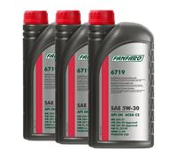 3x1 Litro FANFARO 6719 5W-30 Aceite De Motor VW 504.00, 507.00