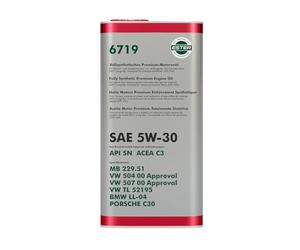 FANFARO Aceite de motor 5W-30 O.E.M. Line ACEA C3 API SN 6719 Longlife 5L Compatible con VW Polo V Hatchback 6R1, 6C1 Golf VII Hatchback 5G1, BQ1, BE1, BE2 Passat B8 Variant 3G5, CB5 GOLF VI 5K1