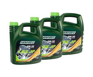 FANFARO Aceite de Motor SAE 5W30 Lsx JP 3x 4Liter Hyundai Toyota Kia Nissan