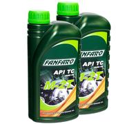 FANFARO Aceite de Motor Universal M-2T TC 2x 1 Litro 2 Contacto 2-Takter