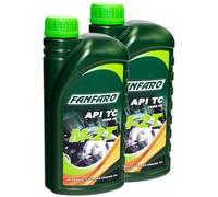 FANFARO Aceite de Motor Universal M-2T TC 2x 1 Litro 2 Contacto 2-Takter