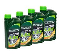 FANFARO Aceite Motor 4x1 Litro 5W-30 LSX Longlife III VW 504 00 VW 507 00