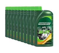FANFARO M-2T 2 Contacto Aceite de Motor 10 x 1 Litro Api TC / Jaso Fb Universal