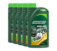 FANFARO M-4T+ Aceite De Moto Semisintético API SL JASO MA/MA2 SAE 10W-40 5 L