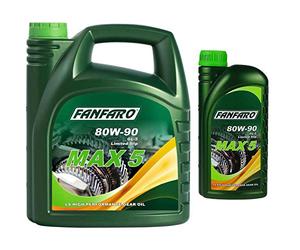 Fanfaro Max 80W-90 GL-5 LS API GL GL - Aceite para engranajes (5 L)