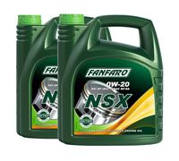 FANFARO Nsx SAE 0W-20 Aceite de Motor GM dexos1 Gen2, 2x4 Litro