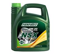FANFARO NSX SAE 0W-20 Aceite De Motor GM DEXOS1 Gen2, 4 Litros