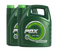 FANFARO PDX 5W-40 Aceite Motor Semisintético ACEA C2 C3 API SN BMW LL-04 2x5 L