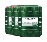 FANFARO S-4T+ SAE 20W-50 Aceite De Moto API SN, JASO MA, JASO MA2, 3x20 Litros