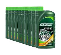 FANFARO SPX Aceite Motor 10W-30 HC Sintetico ACEA A3/B4 API SP (RC) 10x1 Litro