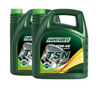 FANFARO Tsn 10W-40 Aceite, Acea A3/B4, Api Sn / CH-4, Jaso MA2, 2x5 Litro