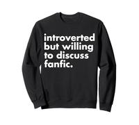 Fanfiction Fan Fiction Divertido Lindo Escritor Historia Fandom Love Sudadera