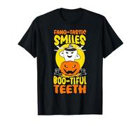 Fang-Tastic Smiles Boo-Tiful Dental Halloween Camiseta