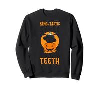 Fang-Tastic Smiles Boo-Tiful Dental Halloween Sudadera