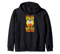 Fang-Tastic Smiles Boo-Tiful Dental Halloween Sudadera con Capucha