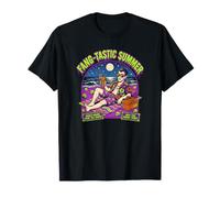 Fang-Tastic Summer Vampire Beach Drácula Vacaciones de Halloween Camiseta