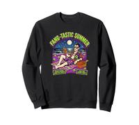 Fang-Tastic Summer Vampire Beach Drácula Vacaciones de Halloween Sudadera