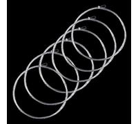 FANGBLUE Líder cónico de pesca con mosca con bucle preatado, línea de nailon de 9 pies, 0 x 1 x 2 x 3 x 4 x 5 x 6 x (9 pies 0X)