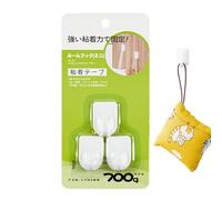 Fangfhai Ganchos adhesivos para pared - Colgador de ganchos mini sin perforación para baño | Ganchos de pared para accesorios domésticos para llaves, toallas, gafas de sol, pantalones, sombreros,