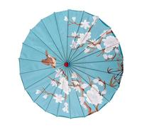 Fangfhai Paraguas Japonés - 81 Cm Sombrilla de Tela Arte Clásico,Accesorio para Baile Resistentes al Viento para Bodas y Eventos Fotográficos