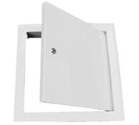 FANGQMM Trampilla Pladur Panel De Acceso Metálico Al Techo, Trampilla de Revisión de Puerta de Inspección de Pared de Aluminio, Trampilla de Inspección Eléctrica 45x85cm/18x34in