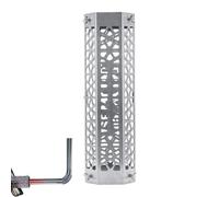 Fangssiy Cubierta de Malla Anti Escaldaduras para Chimenea | Protector Anti Escaldaduras - Protector para Chimenea Hueca - Para Tienda, Viaje, Picnic, Actividades al Aire Libre, Camping, Hogar, Patio