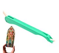 Fangssiy Engarzadora manual para vidrieras, engarzadora de láminas para vidrieras - Herramienta manual para frustrar | Herramienta aplicadora de cinta de lámina de vidrio colorida para