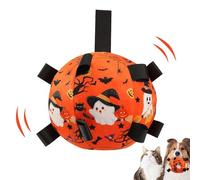 Fangssiy Pelotas para Perros | Pelota De Masticar Halloween para Cachorros | Juguete Interactivo para Masticadores Enérgicos Adiestramiento Persecución Dentición Caza - Estimulación Al Aire Libre