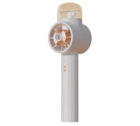 Fangssiy Ventilador Portátil,Pequeño Con Pulverizador | Accesorio Refrescante 3 Velocidades para Clima Cálido en Viajes Verano Senderismo Exteriores Oficina Playa Escritorio Camping