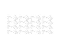 Fangxuee 16 Pares de Protectores Laterales para Gafas Graduadas, Transparentes y Fáciles de Colocar. Se Adaptan A Gafas Pequeñas y Grandes.