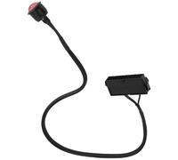 Fangxuee 24 Hembra ATX PSU PC Fuente de AlimentacióN Probador de Arranque Up Jumper Cable con Interruptor de Encendido/Apagado, 50 Cm