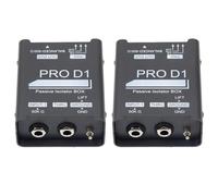 Fangxuee Aislador Pasivo PRO D1, Caja de Inyección de Audio, Convertidor de Impedancia para Bajo, Mezclador de Sonido y Ruido.
