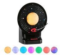 Fangxuee Altavoz Bluetooth con Luz, Lámpara Lunar, Barra de Sonido con Luz de Luna Ambiental Colorida Retro, Reproductor de Música Estéreo Inalámbrico X7-B