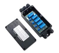 Fangxuee Amplificador de Caja de Conexiones de Celda de Carga 4 en 1 con Múltiples Protecciones. Conexión: 1-4 Sensores. Torre de Pesaje con Banda.