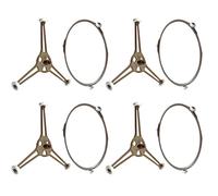 Fangxuee Anillo Giratorio para Placa de Microondas, Soporte Giratorio Resistente para una Distribución Uniforme del, Fácil Instalación, Accesorio para Horno Microondas.