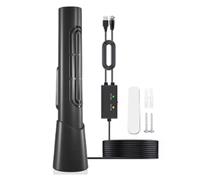 Fangxuee Antena de TV para Interiores con Amplificador de Señal Digital HD de 46-862 M de Alcance, 7000 4K, 1080P, Receptor de TV ATSC DVBT2