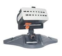 Fangxuee Aspersor Oscilante Automático Mini con 16 Orificios para Riego de Césped y Jardín Al Aire Libre.