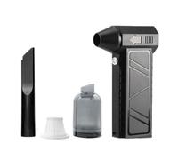 Fangxuee Aspiradora con Ventilador Turbo de 100.000 RPM, Carga de 52 M/S, Alta Velocidad, 4 Velocidades, Turbo, Potente