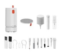 Fangxuee Aspiradora Eléctrica 21 en 1, Kit de Cepillos de Limpieza Multifunción para Computadora, Cámara, Auriculares, Teclados, Suministros de Limpieza.