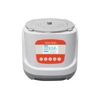 Fangxuee Baño María Digital de Temperatura Constante con Temporizador para Evitar Quemaduras y Función de Secado para Leche Caliente y Agua Destilada. Enchufe de la UE.