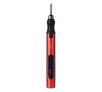 Fangxuee Bolígrafo Eléctrico Portátil para Lijar y Afilar, Ideal para Lijado de Detalles, con Brocas de 3 mm y Juego de Afilado.