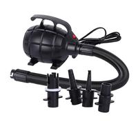 Fangxuee Bomba de Inflado Eléctrica Doméstica para Esterilla de Yoga, Tienda de Campaña, Cojín Inflable, Colchón de Aire, Bomba de Aire de 500 W, Enchufe Europeo.