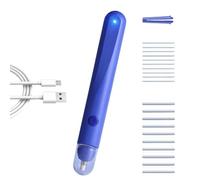 Fangxuee Borrador Eléctrico Doméstico, Borrador Automático Portátil para Lápices, Herramienta de Borrado para Niños, Borrador de Lápiz, Borrador de Pintura C