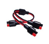 Fangxuee Cable Alargador Divisor de Carga de Panel Solar de 1 A 2, Conector de Puerto 14 AWG para Generador Solar Portátil de RV.