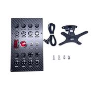 Fangxuee Caja de Botones SIMDT Caja de Botones de Control Central de Carreras de Simulación para Camión Americano Caja de Botones de Carreras de Camiones Europeos