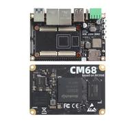 Fangxuee Caja Host CM68 y Placa Base CM68 Salida Compatible con 2 Puertos Ethernet de 1000 M 5 Puertos USB -A55 CANBus para Klipper