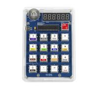 Fangxuee Calculadora de Bricolaje Haciendo Kit Electrónico MCU Soldadura Entrenamiento Experimento Práctica DIY Soldadura Proyecto con Pantalla LED