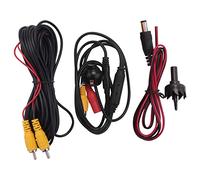 Fangxuee CáMara de Marcha AtráS de Respaldo de Vista Lateral Trasera del AutomóVil de 360 ° VisióN una Prueba de Agua