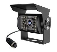 Fangxuee CáMara de Respaldo HD 1080P, CáMara de VisióN Trasera de Marcha AtráS con áNgulo de VisióN Amplio Impermeable IP69 para Camioneta con Monitor de CamióN con Remolque